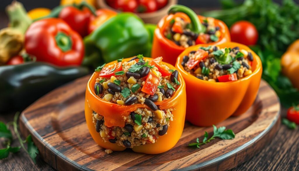 Healthy Dinner Recipes - Stuffed Bell Peppers