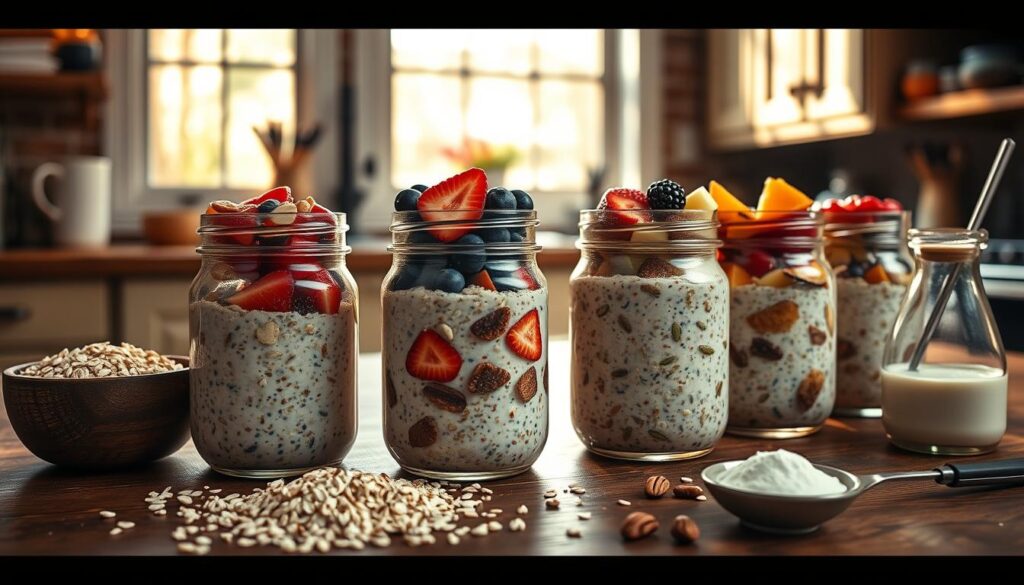 Overnight Oats Preparation