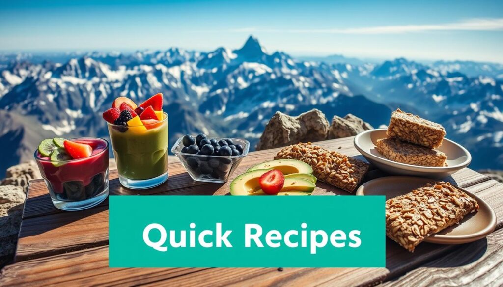 Healthy Meals on Mountain Peaks