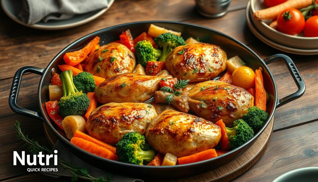 One-Pan Healthy Dinners with Chicken Recipes