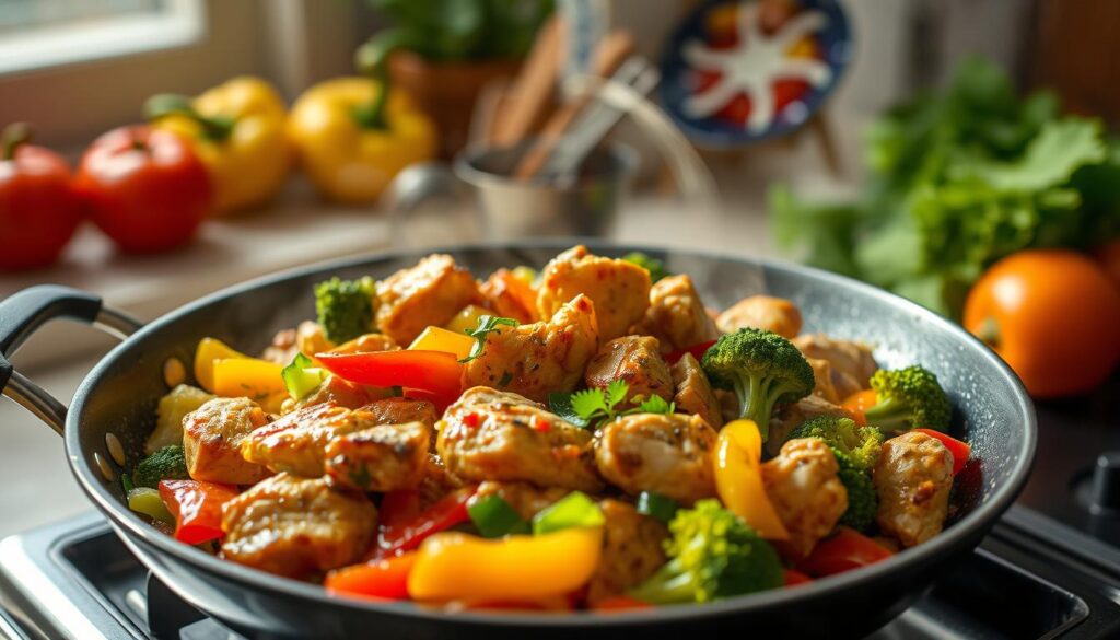 easy chicken stir-fry