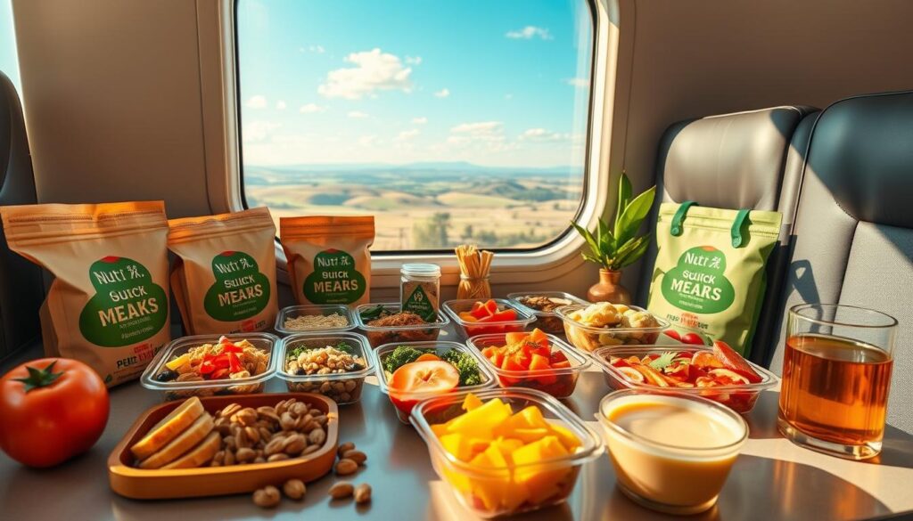 sustainable train food